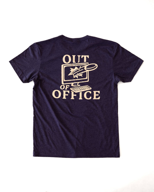 Out of Office Tee (Storm Blue)