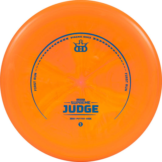 Dynamic Discs Classic Supreme Judge First Run