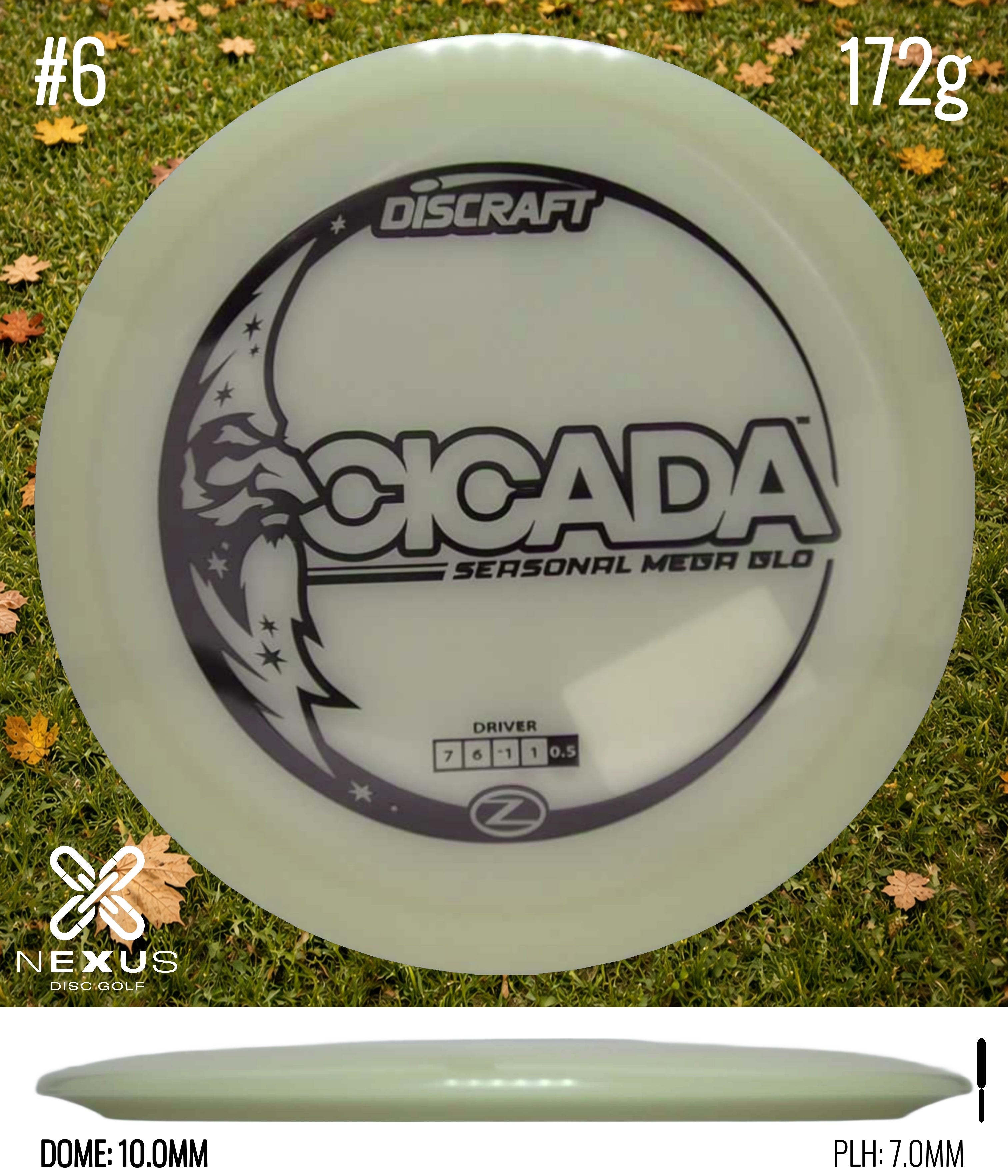 Discraft Cicada (SEASONAL MEGA GLO)