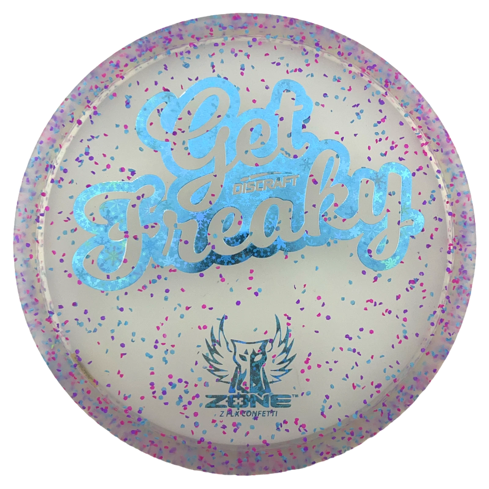 Discraft Brodie Smith Z FLX Zone Confetti "Get Freaky"