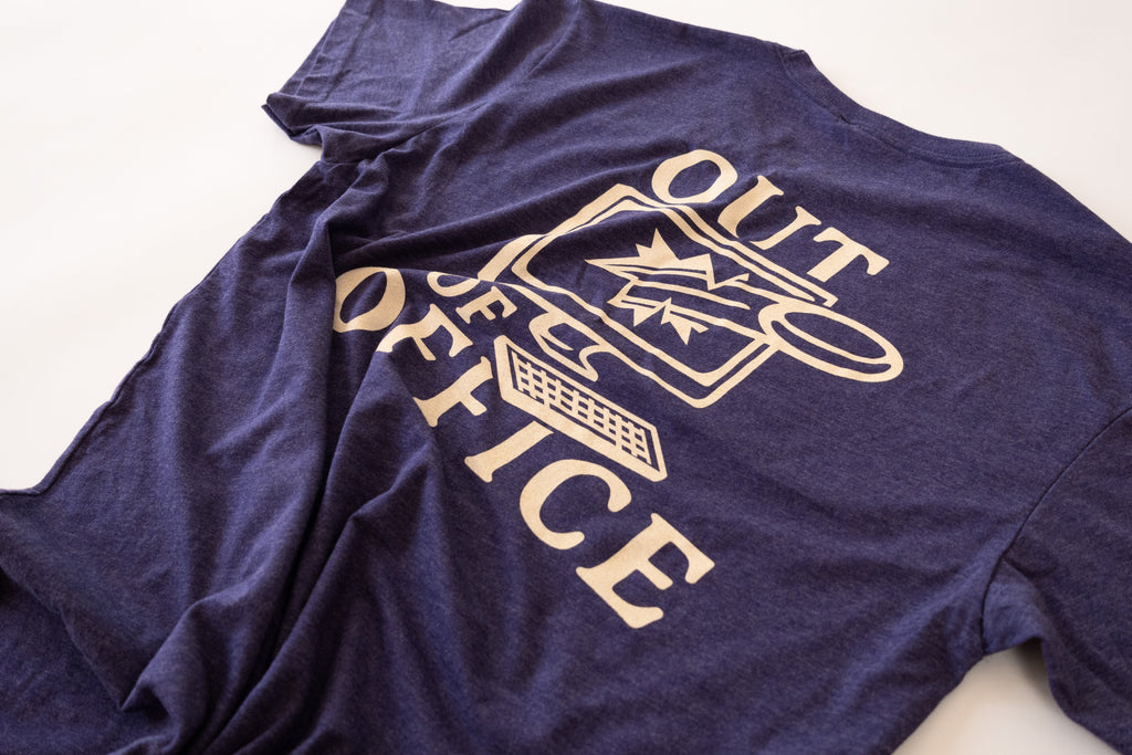 Out of Office Tee (Storm Blue)