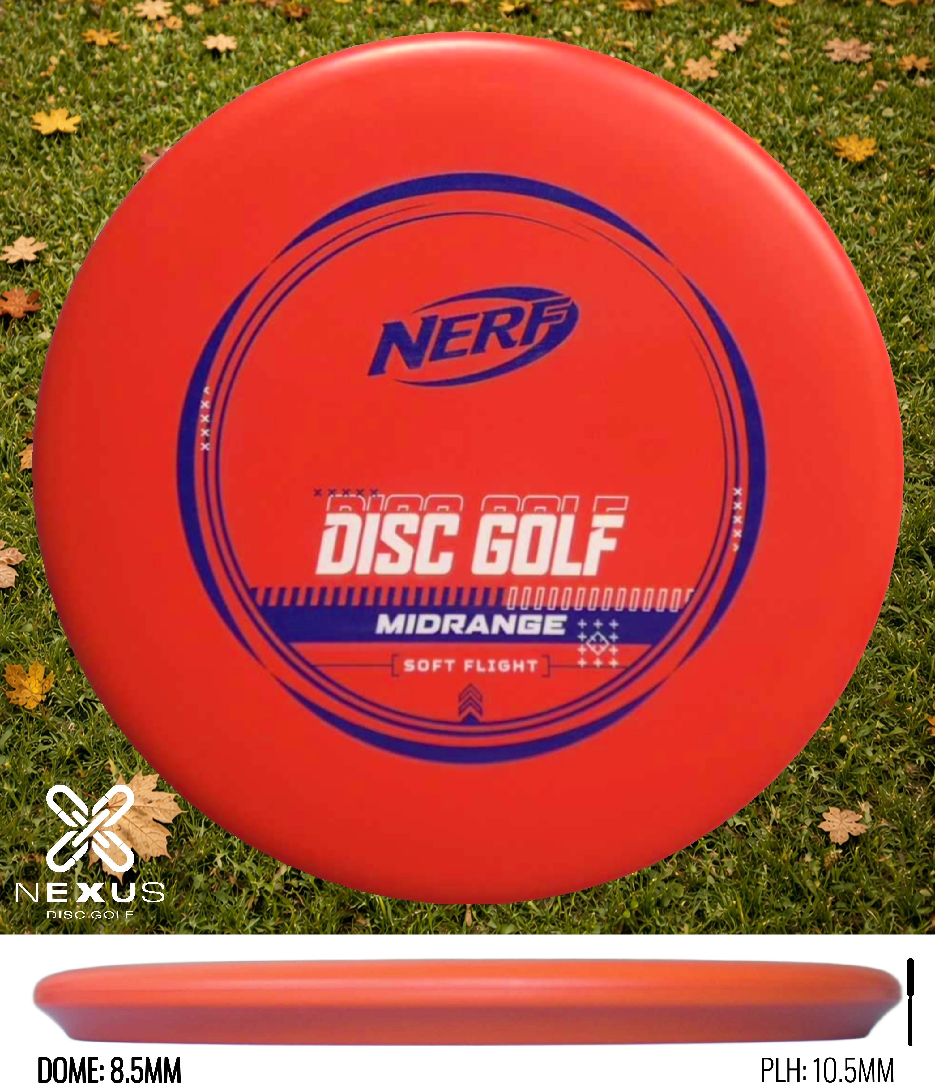 NERF Soft Flight Discs Midrange