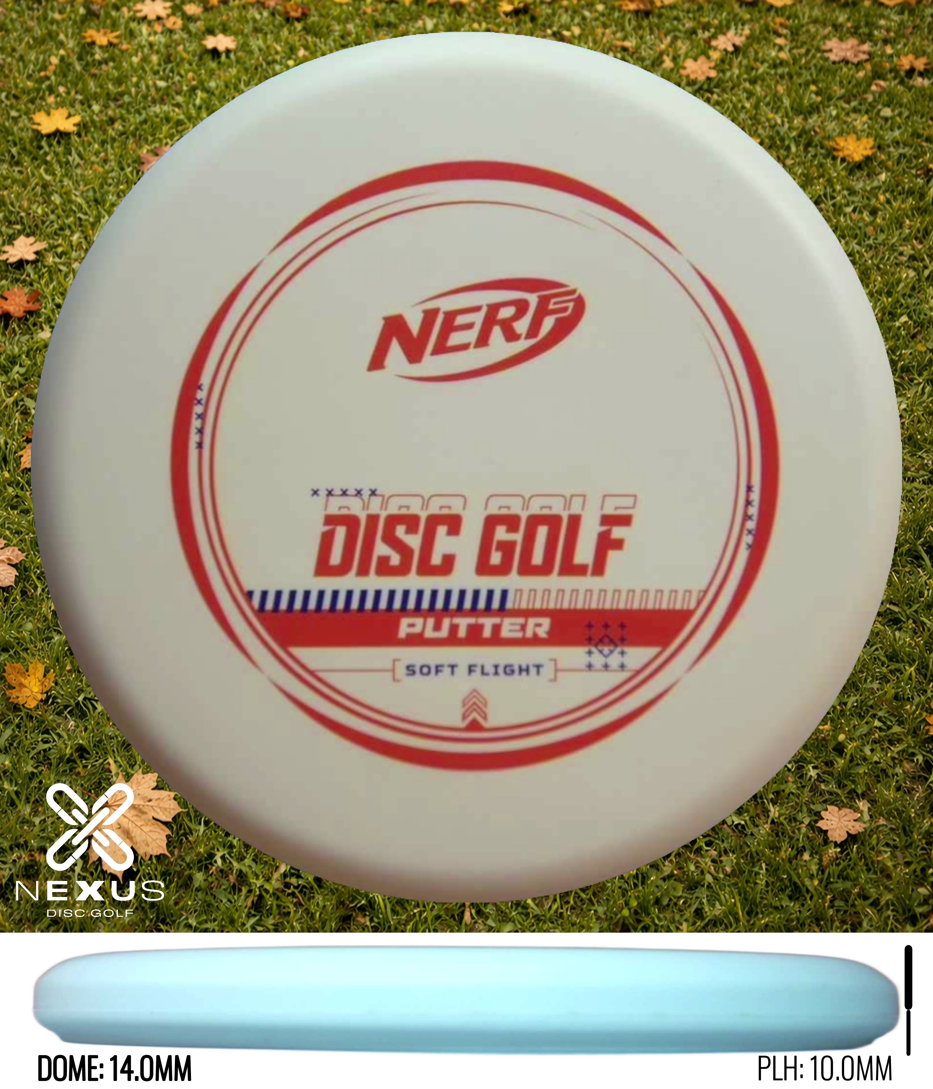 NERF Soft Flight Discs Putter