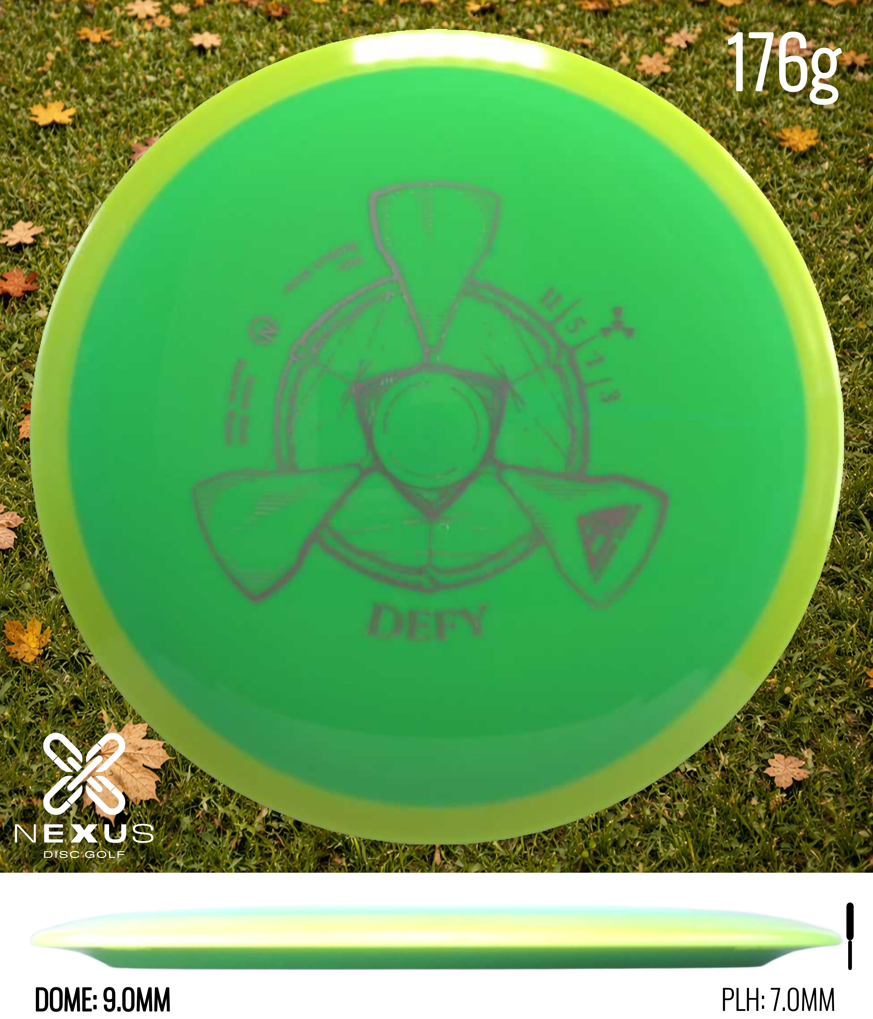 Axiom Defy Neutron Green/Silver 176g