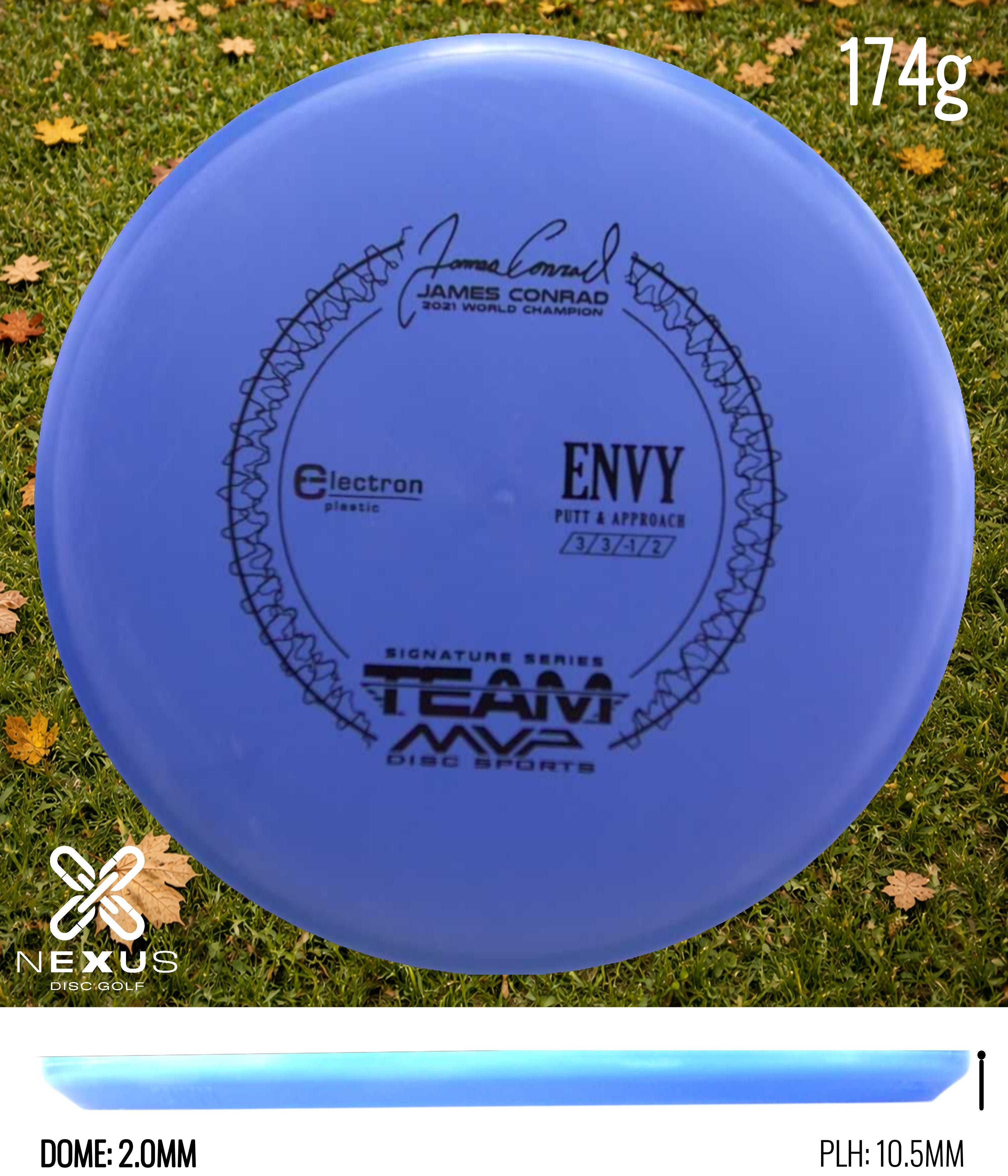 Axiom Envy Electron Blue/Black 174g