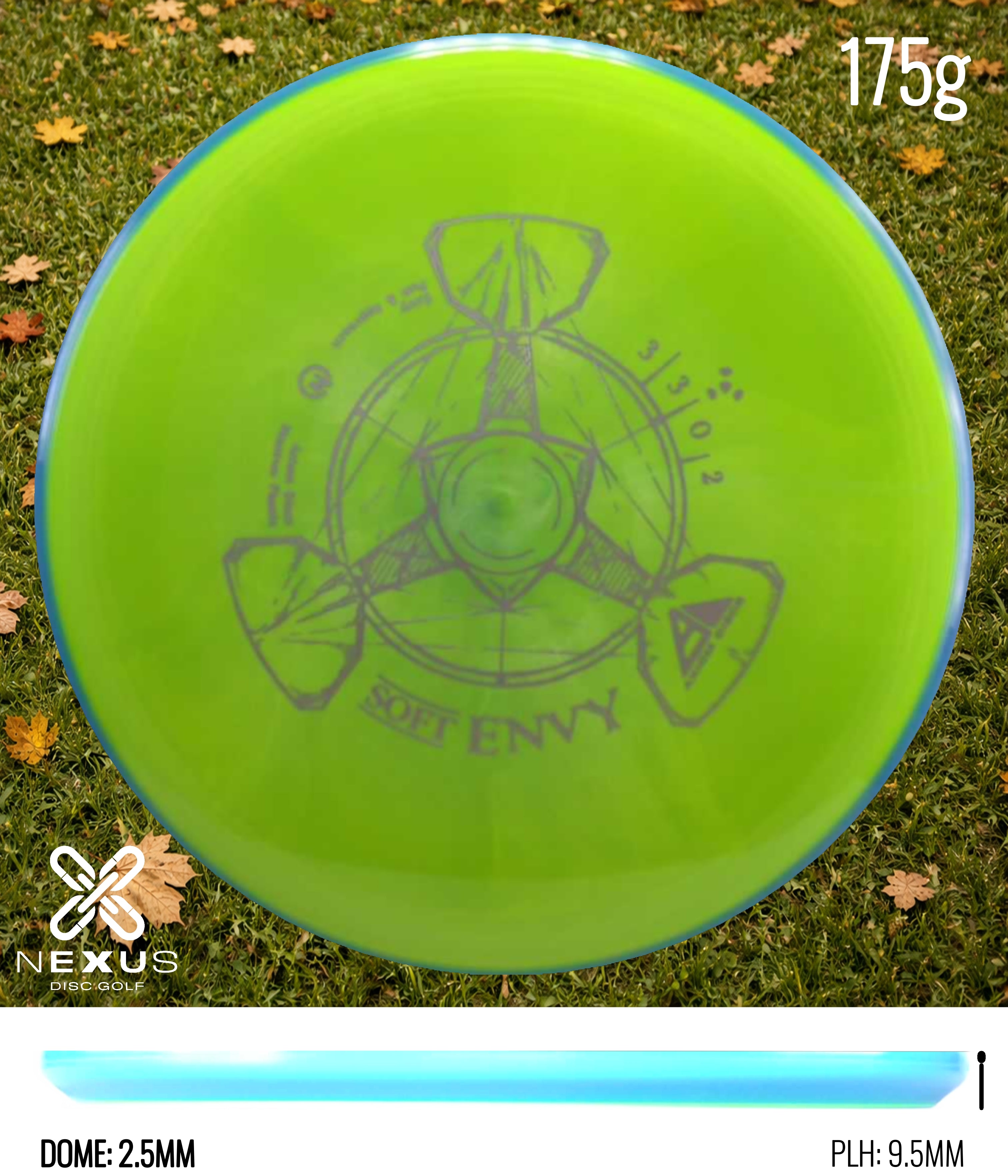 Axiom Envy Neutron Green/Silver 175g