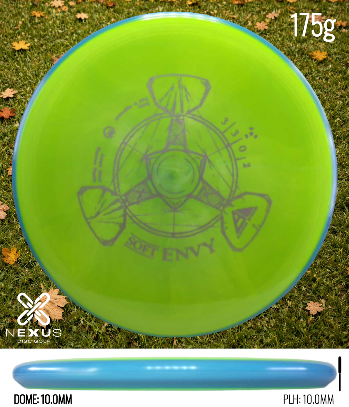 Axiom Envy Neutron Green/Silver 175g
