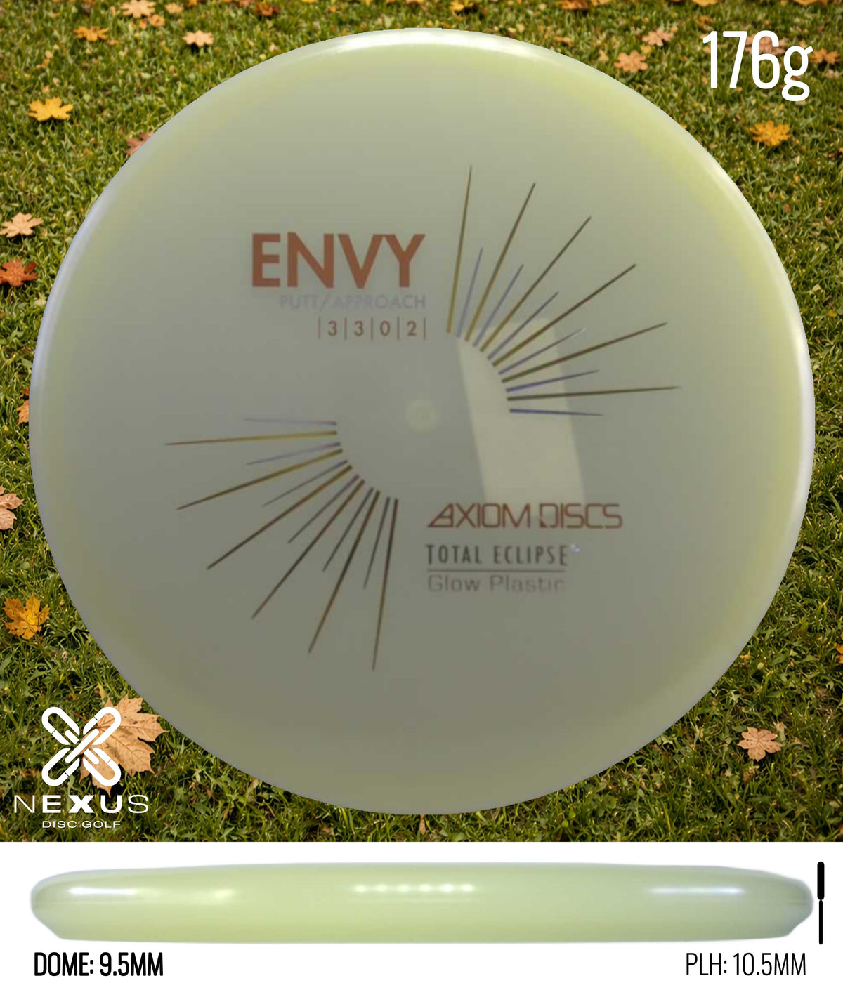 Axiom Envy Total Eclipse Glow/Gold 176g