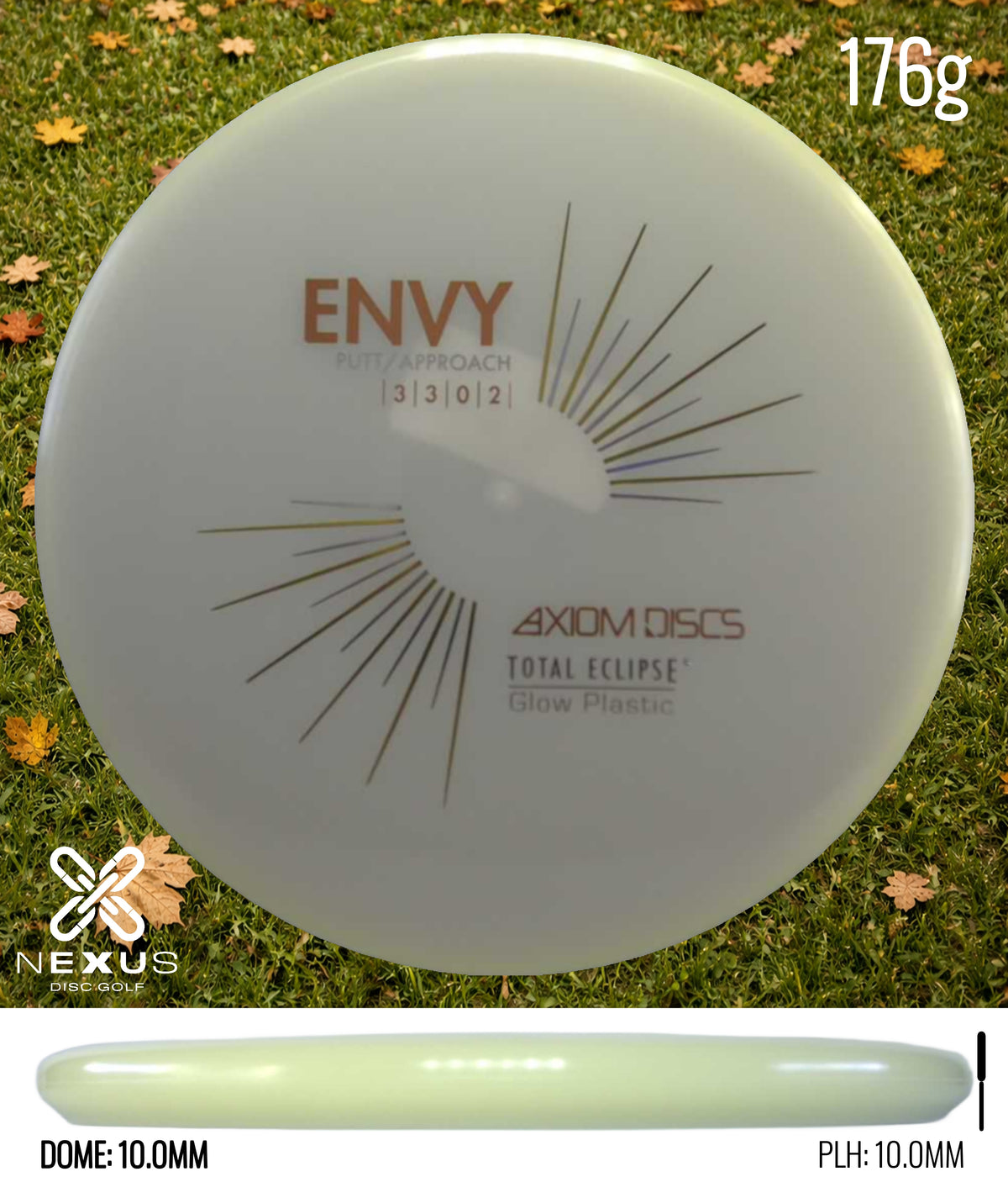 Axiom Envy Total Eclipse Glow/Gold 176g
