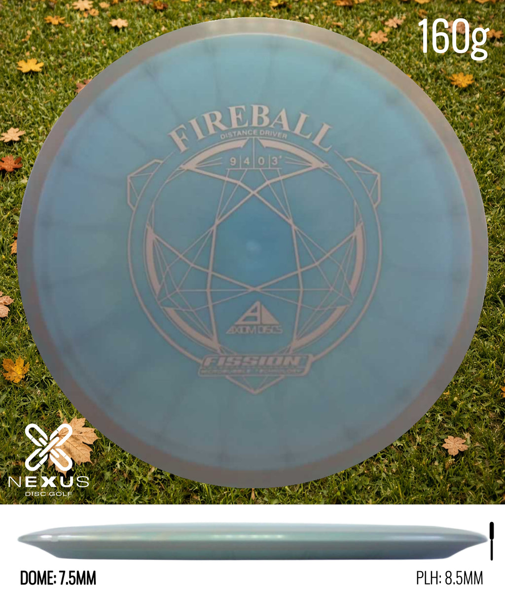 Axiom Fireball Fission Blue/Silver 160g