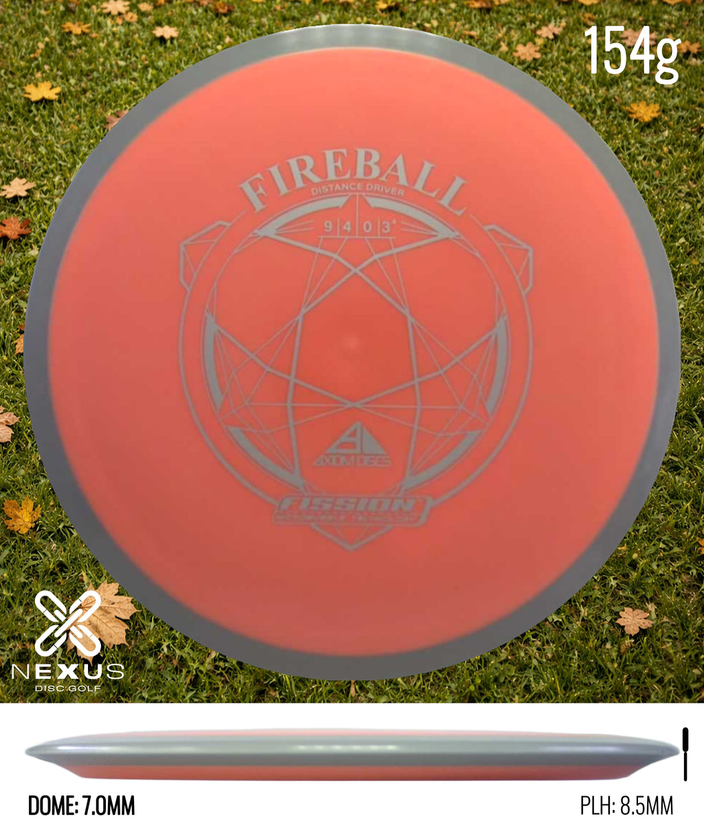 Axiom Fireball Fission Orange/Silver 154g