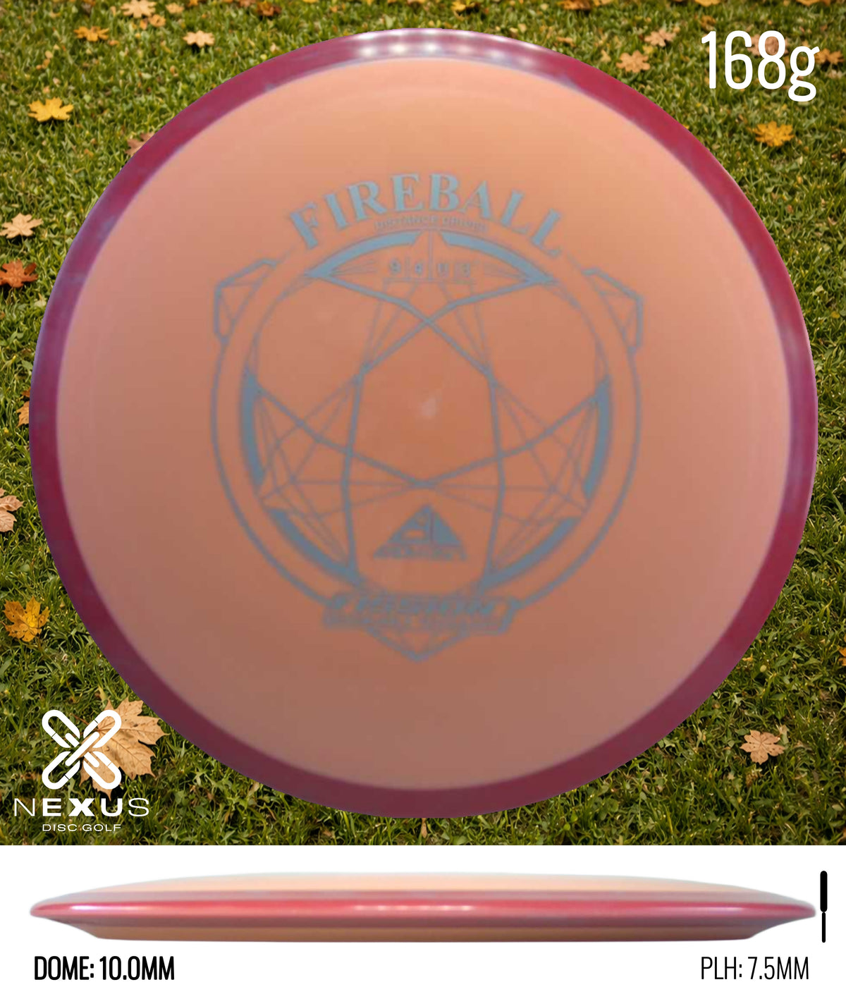 Axiom Fireball Fission Orange/Silver 168g