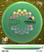 Axiom Fireball Neutron Green/Silver, Black 174g
