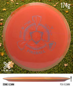 Axiom Fireball Neutron Orange/Silver 174g