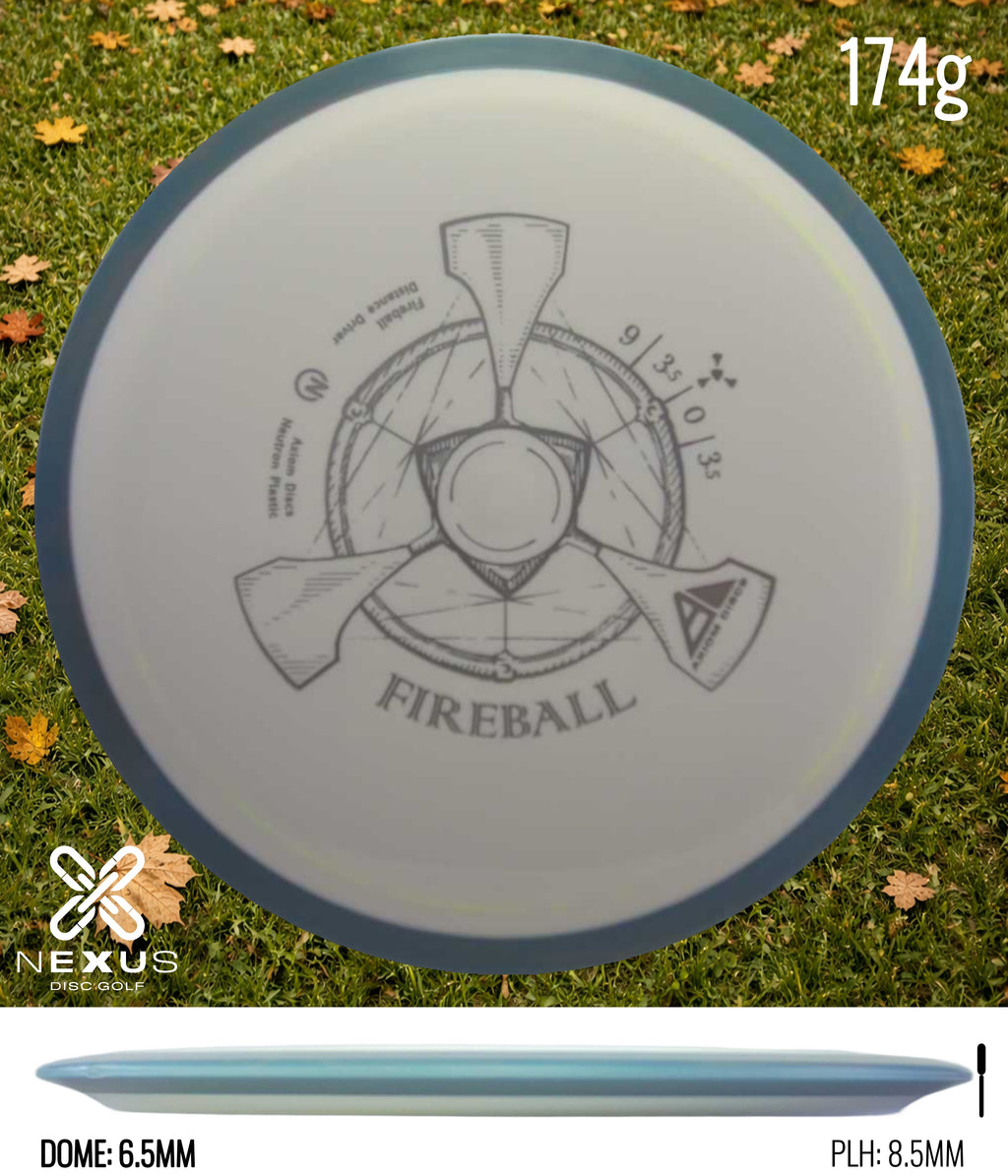 Axiom Fireball Neutron White/Silver 174g