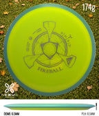 Axiom Fireball Neutron Yellow/Silver 174g