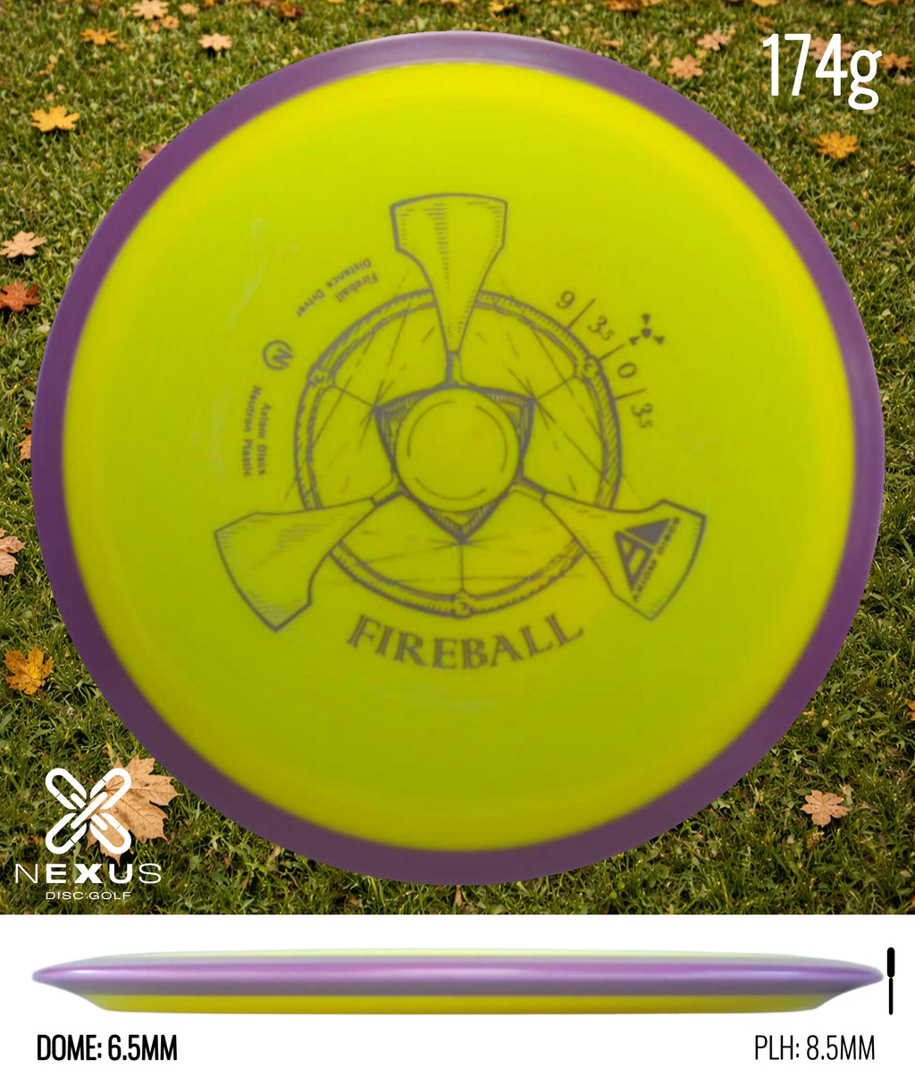 Axiom Fireball Neutron Yellow/Silver 174g