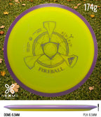 Axiom Fireball Neutron Yellow/Silver 174g