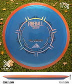 Axiom Fireball Plasma Blue/Silver 173g