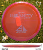 Axiom Insanity Proton Orange/White 171g