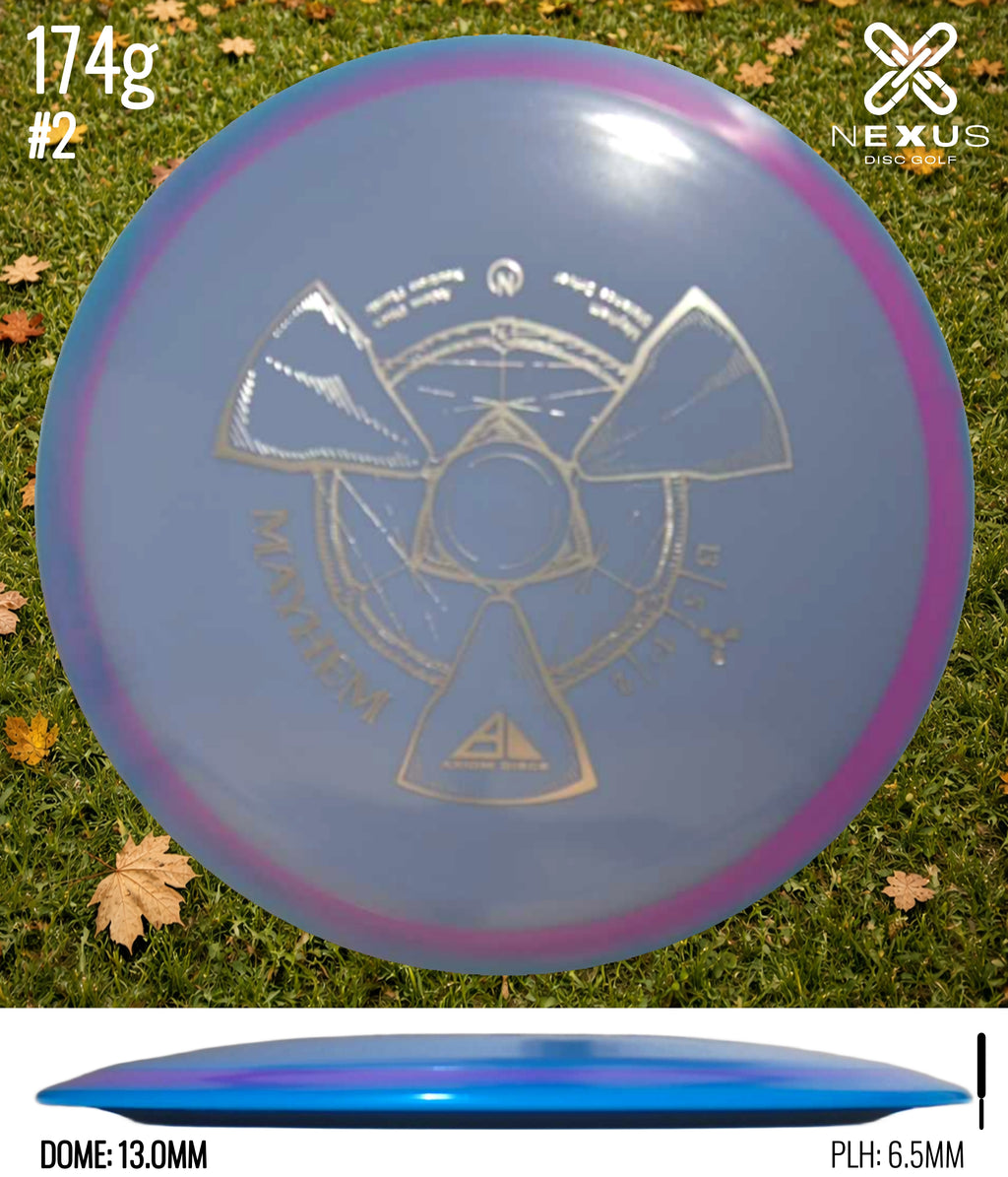 Axiom Mayhem Neutron Blue/Gold 174g
