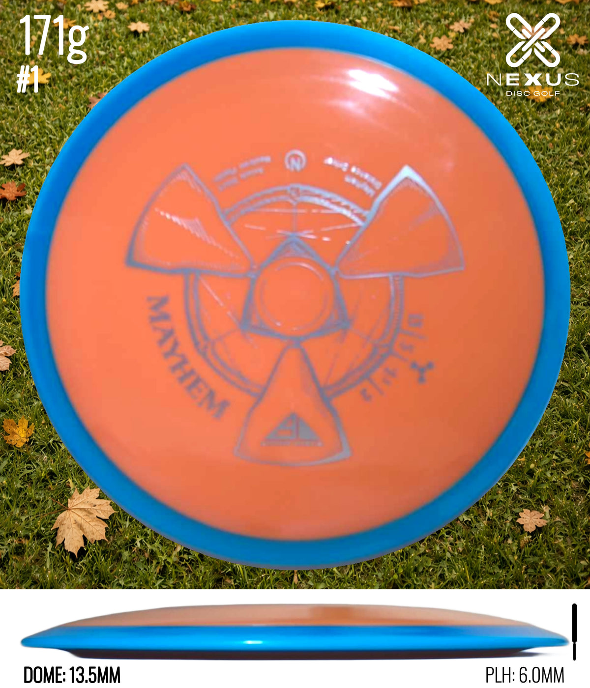 Axiom Mayhem Neutron Orange/Silver 171g