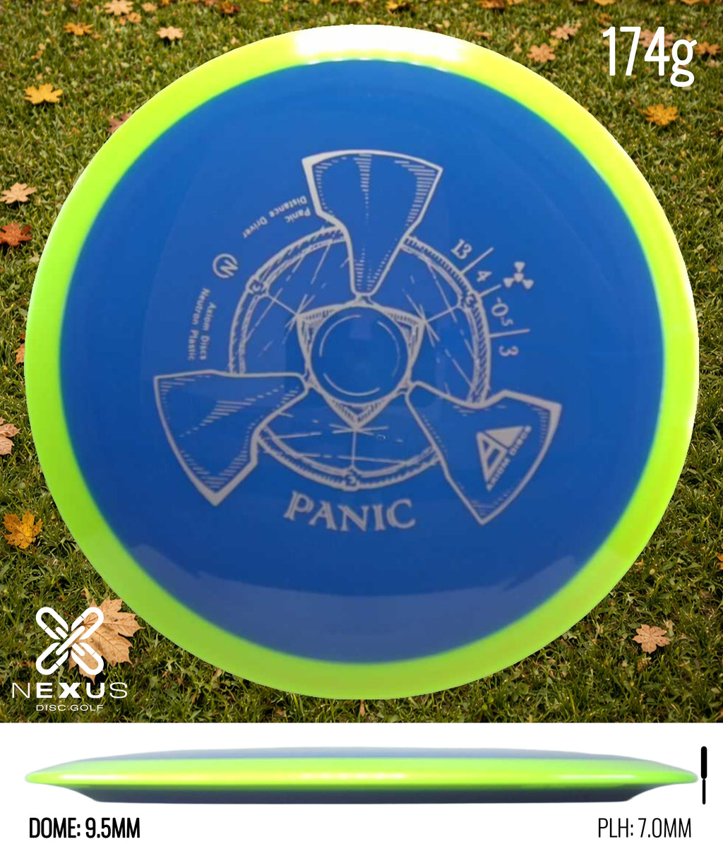 Axiom Panic Neutron Blue/Silver 174g