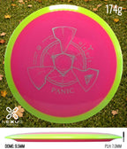 Axiom Panic Neutron Hot Pink/Silver 174g
