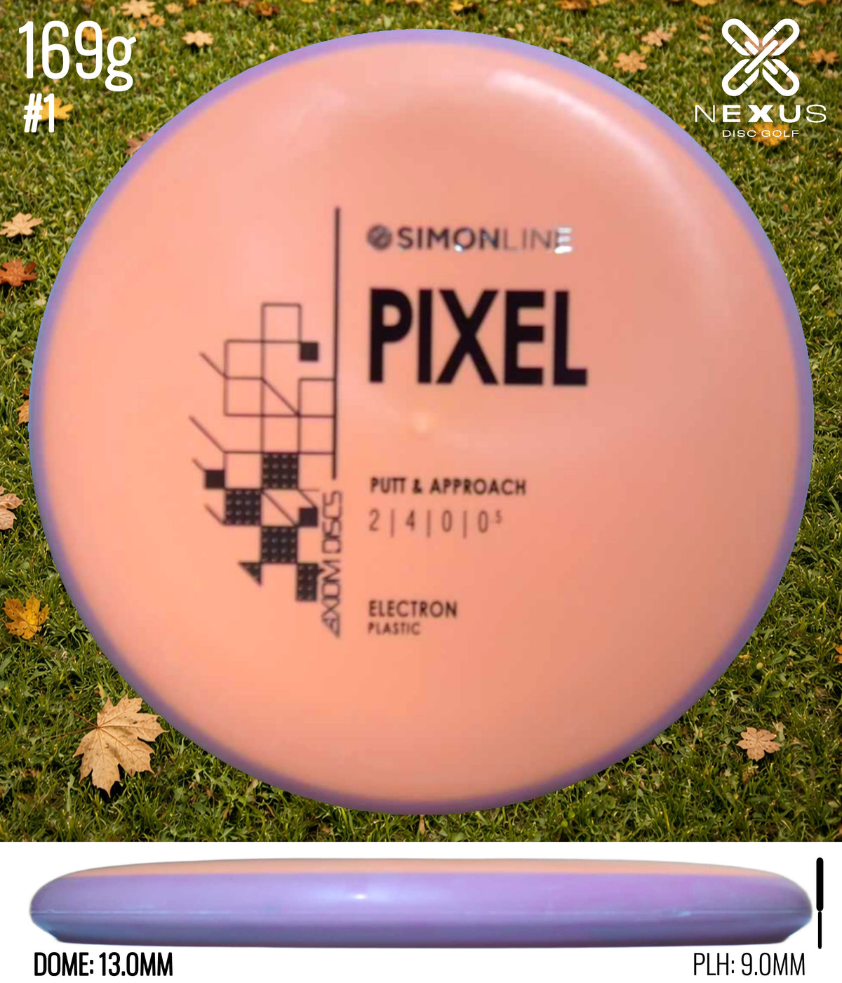 Axiom Pixel Electron Orange/Black 169g