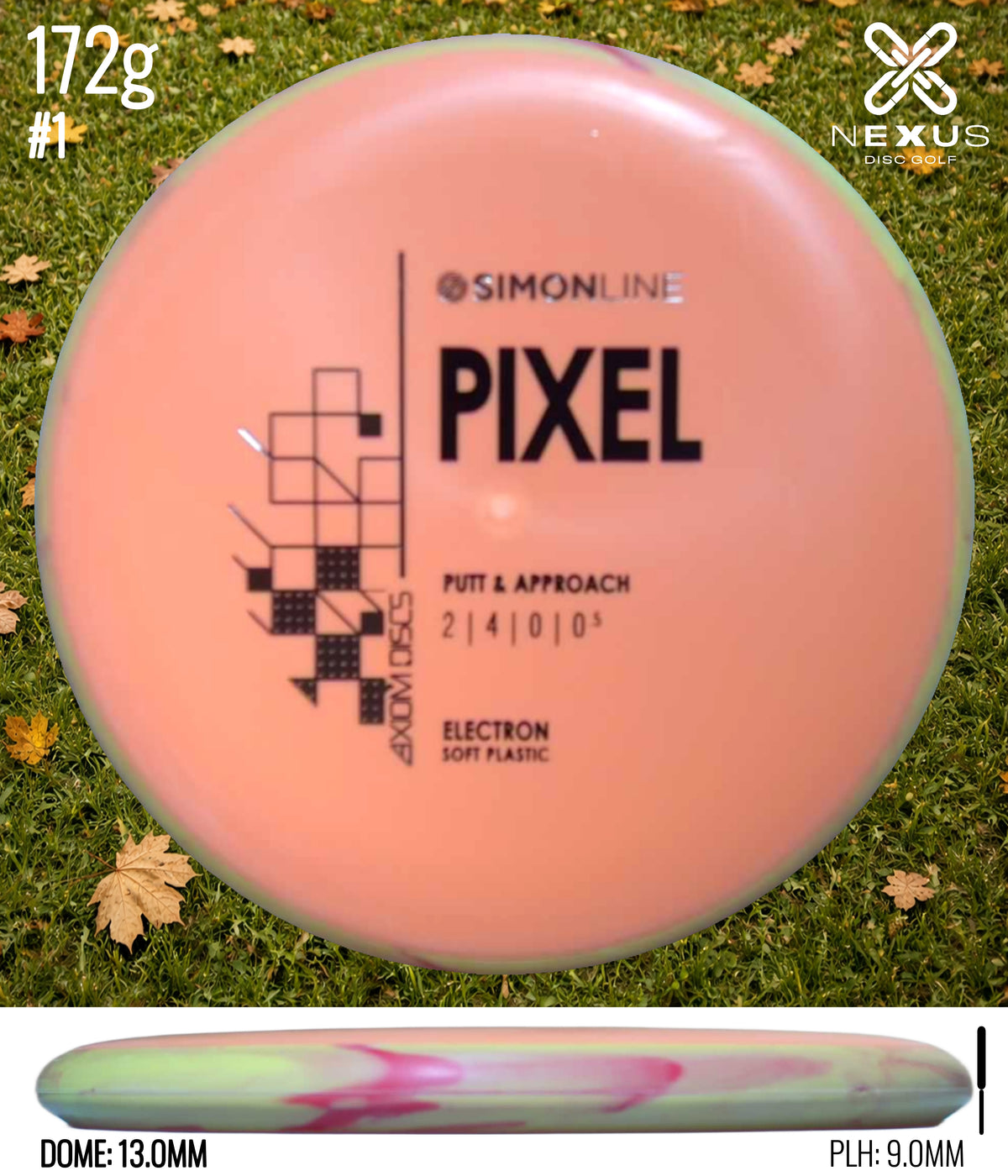 Axiom Pixel Electron Orange/Black 172g
