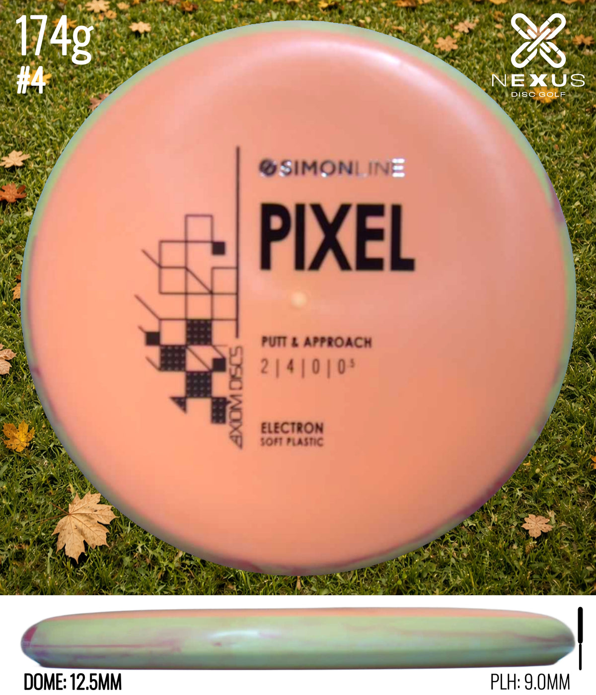 Axiom Pixel Electron Orange/Black 174g