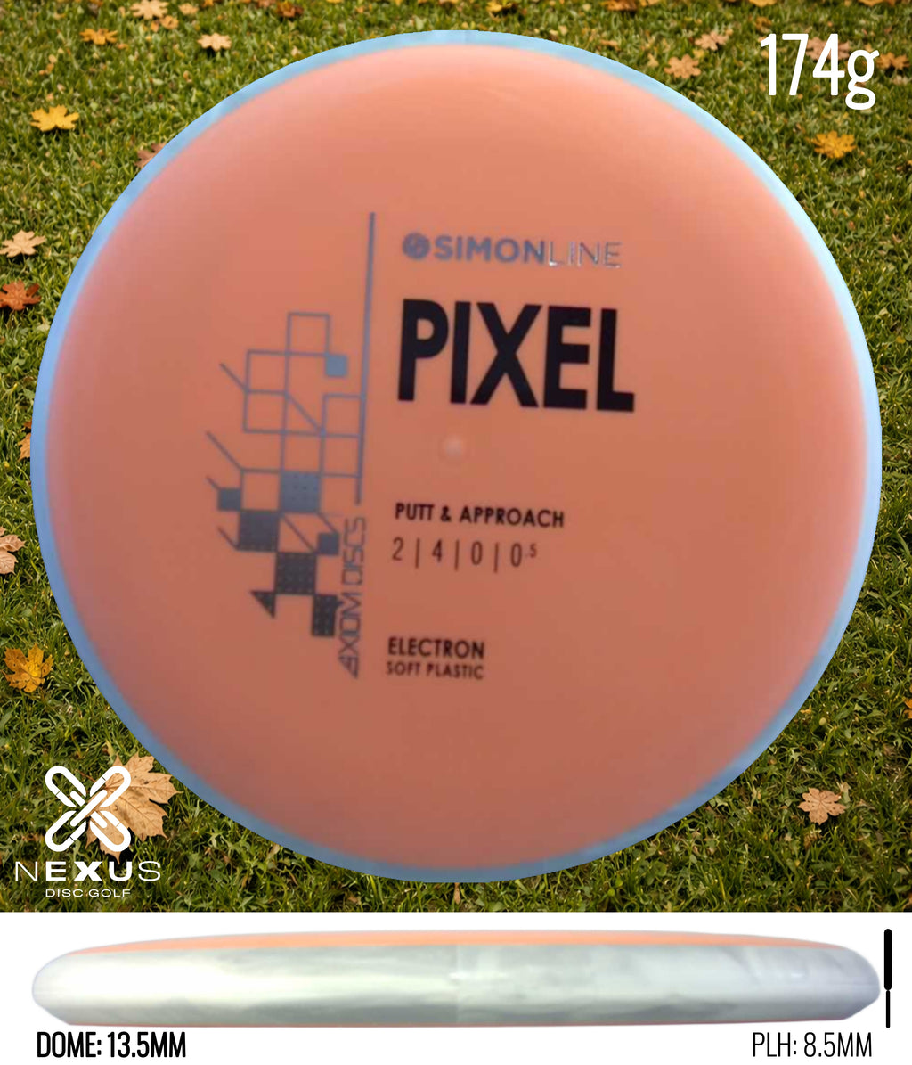 Axiom Pixel Electron Orange/Black, Silver 174g