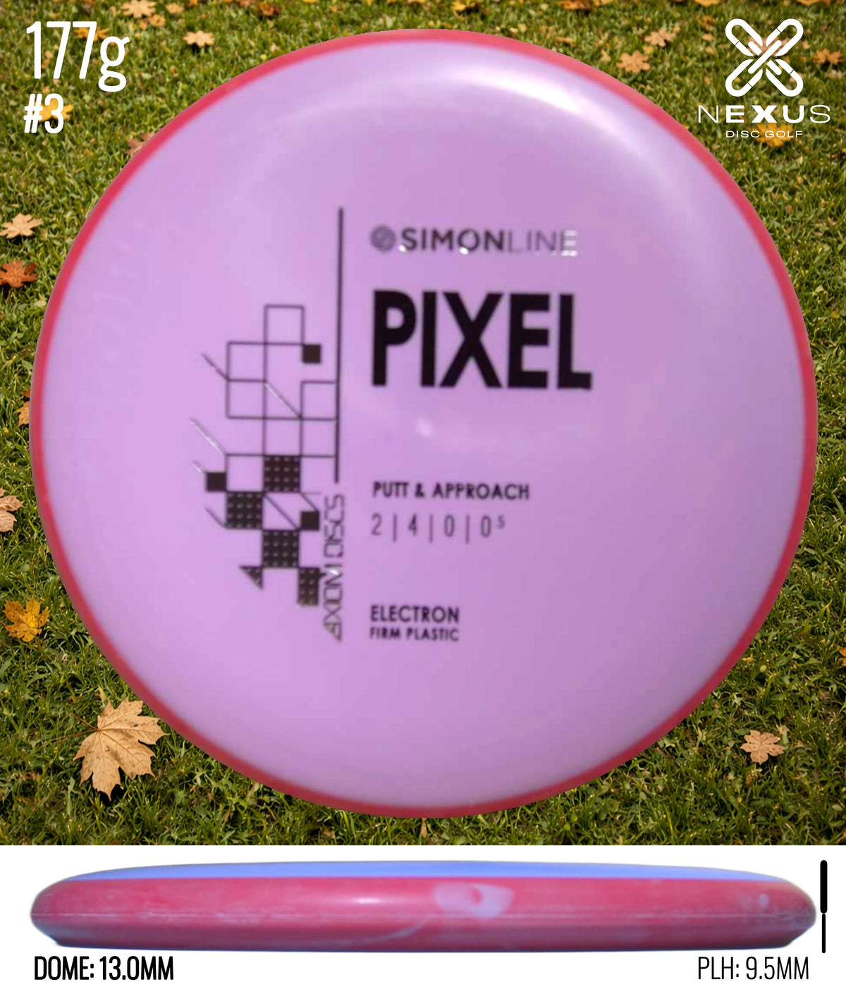 Axiom Pixel Electron Pink/Black 177g