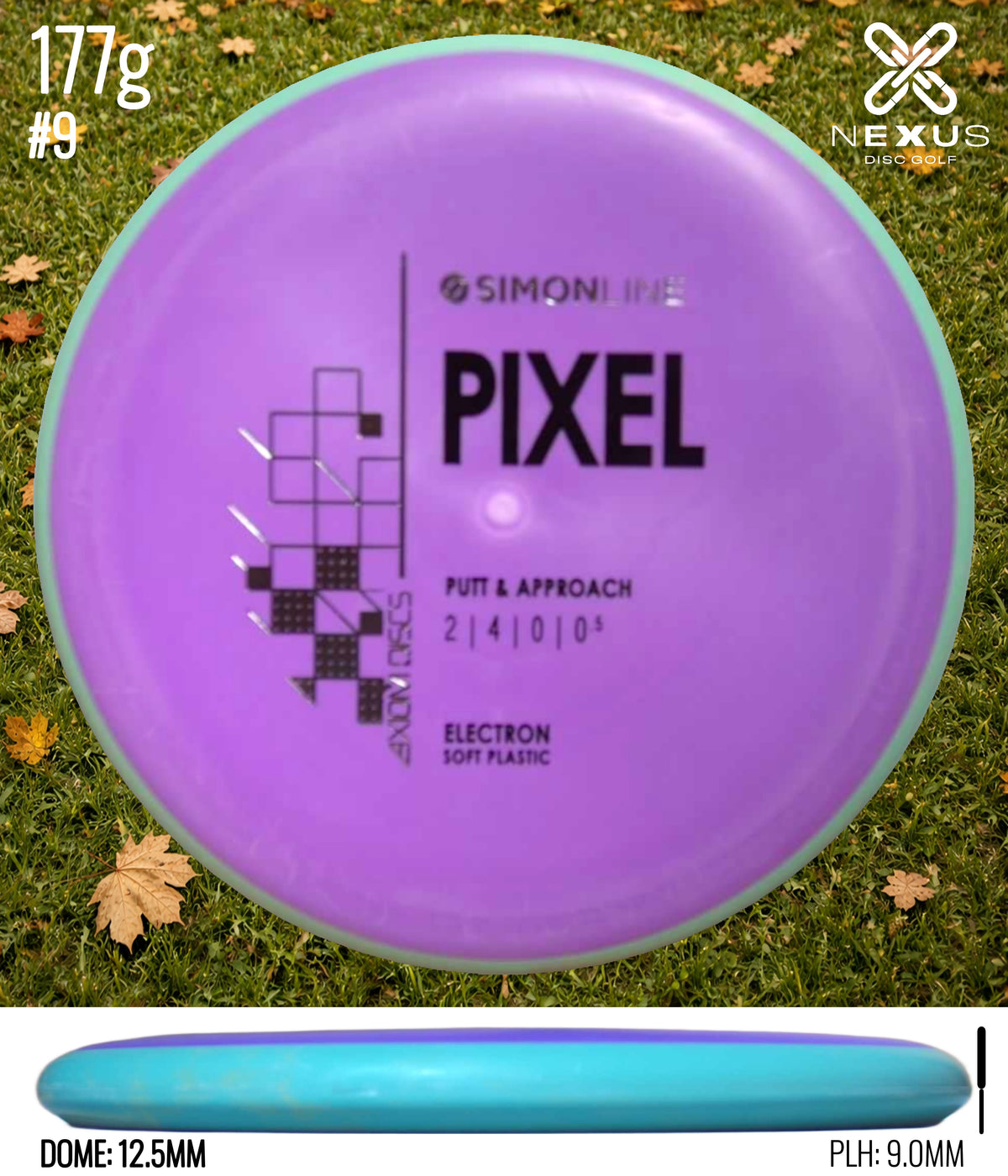 Axiom Pixel Electron Purple/Black 177g