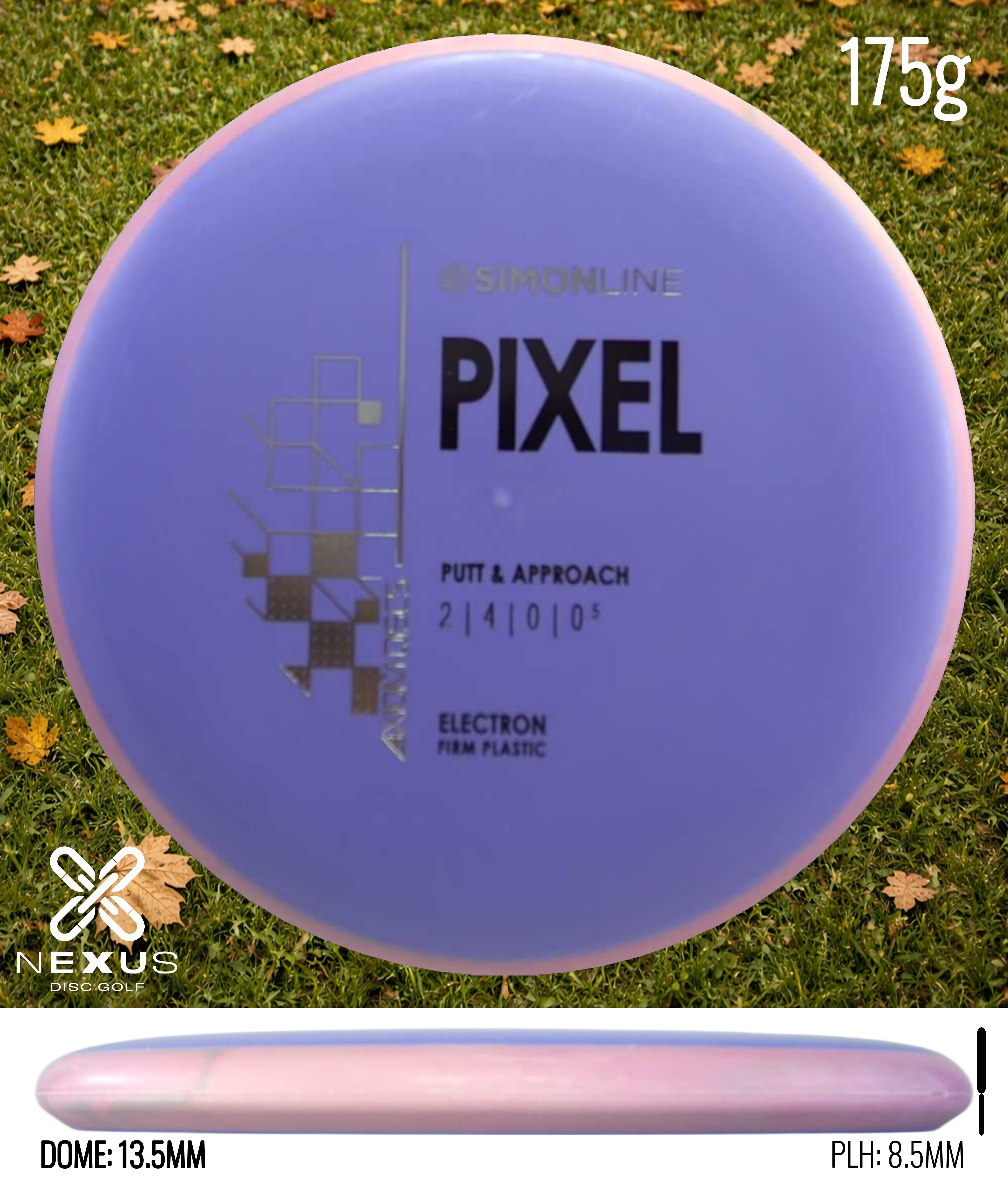 Axiom Pixel Electron Purple/Black, Silver 175g