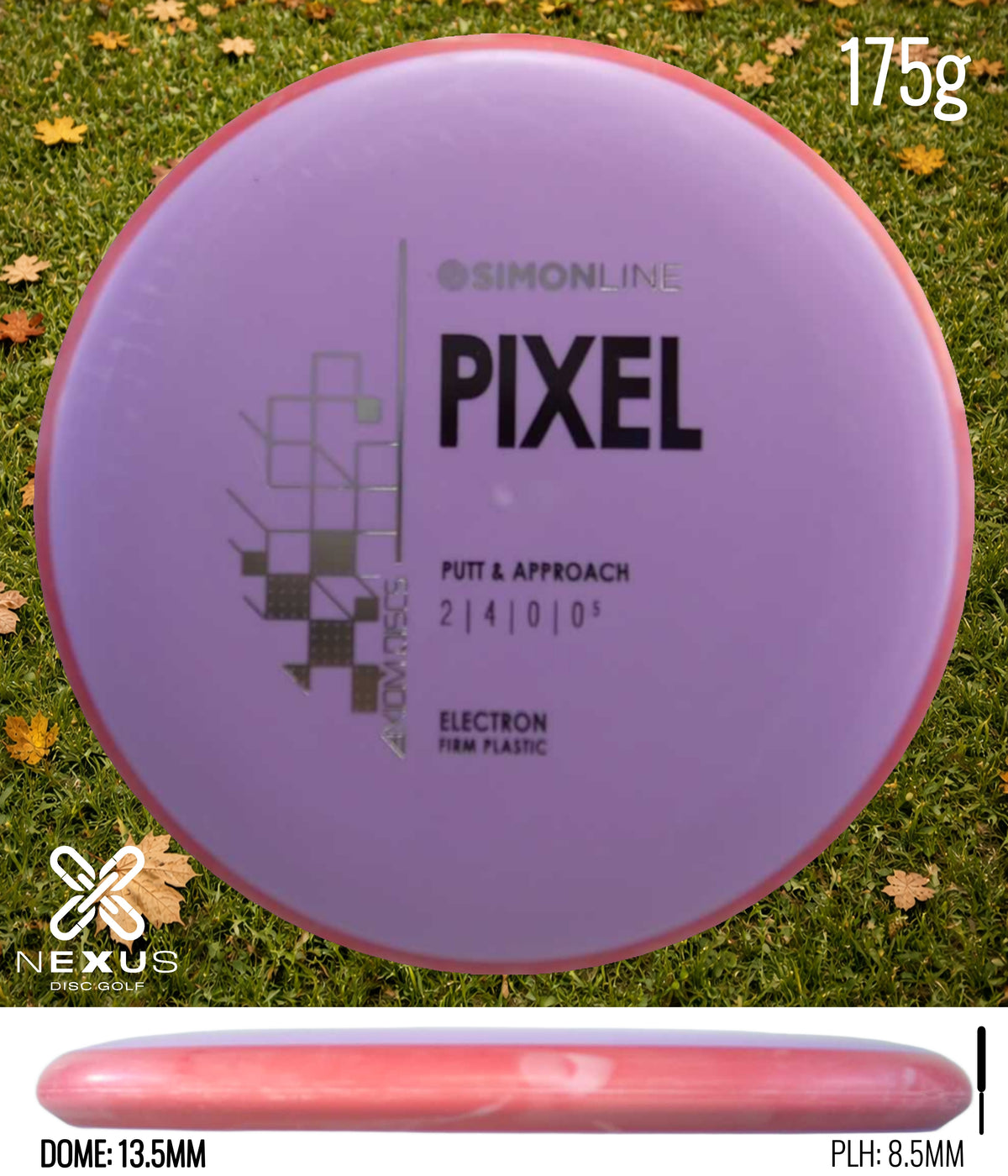 Axiom Pixel Electron Purple/Black, Silver 175g