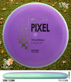 Axiom Pixel Electron Purple/Black, Silver 176g