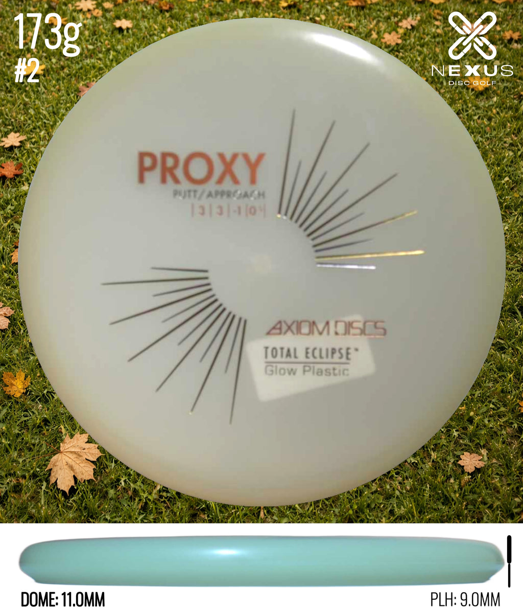 Axiom Proxy Total Eclipse Glow/Red Metallic, Silver 173g