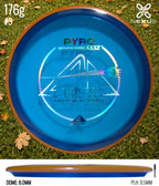 Axiom Pyro Prism Proton Blue/Rainbow Holo 176g