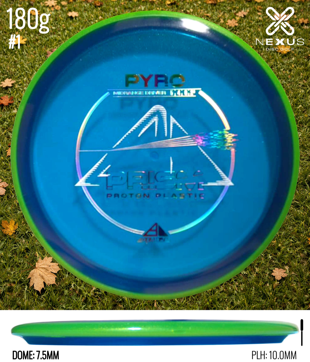 Axiom Pyro Prism Proton Blue/Rainbow Holo, Silver 180g