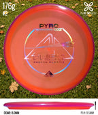 Axiom Pyro Prism Proton Orange/Rainbow Holo 176g
