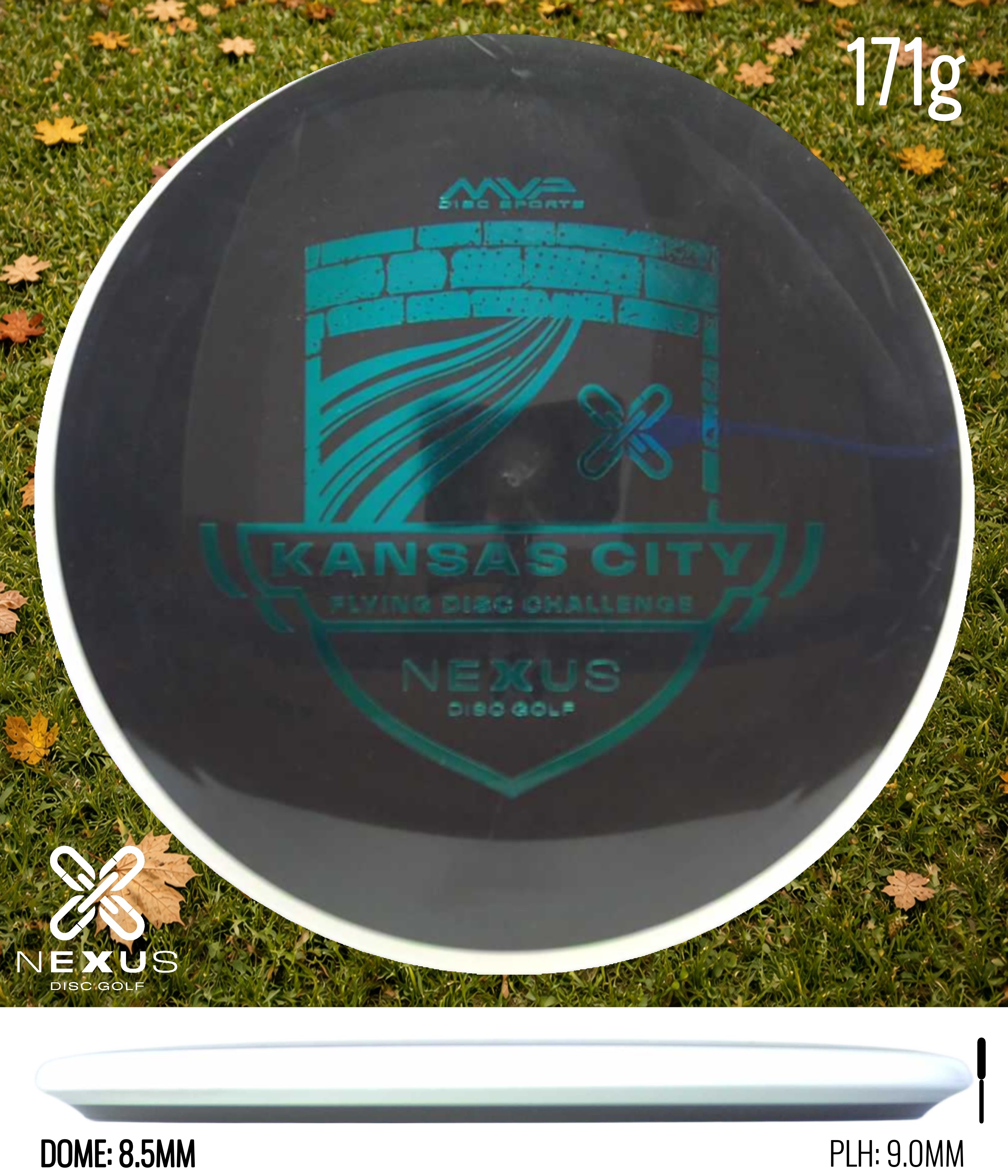 Axiom Simon Line Neutron Balance Black/Teal Metallic 171g