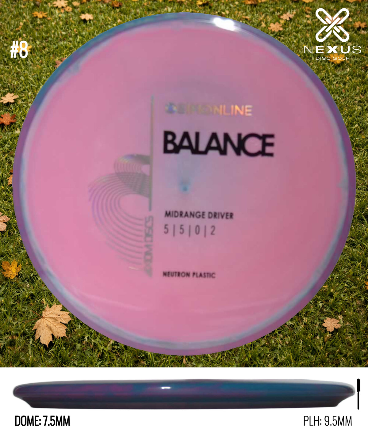 Axiom Simon Line Neutron Balance. Neutron Pink/Black, Gold