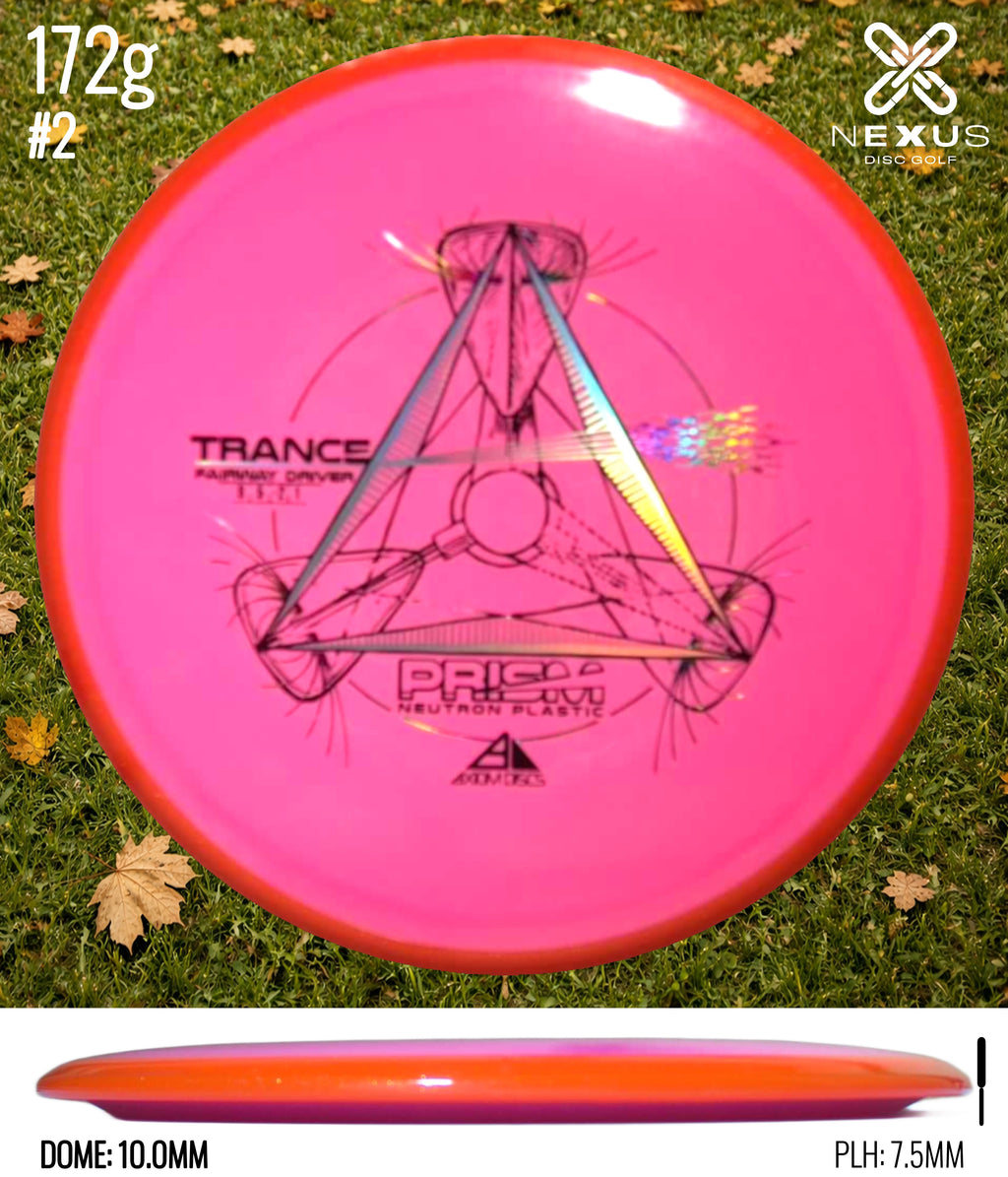 Axiom Trance Prism Neutron Pink/Black, Rainbow Holo 172g