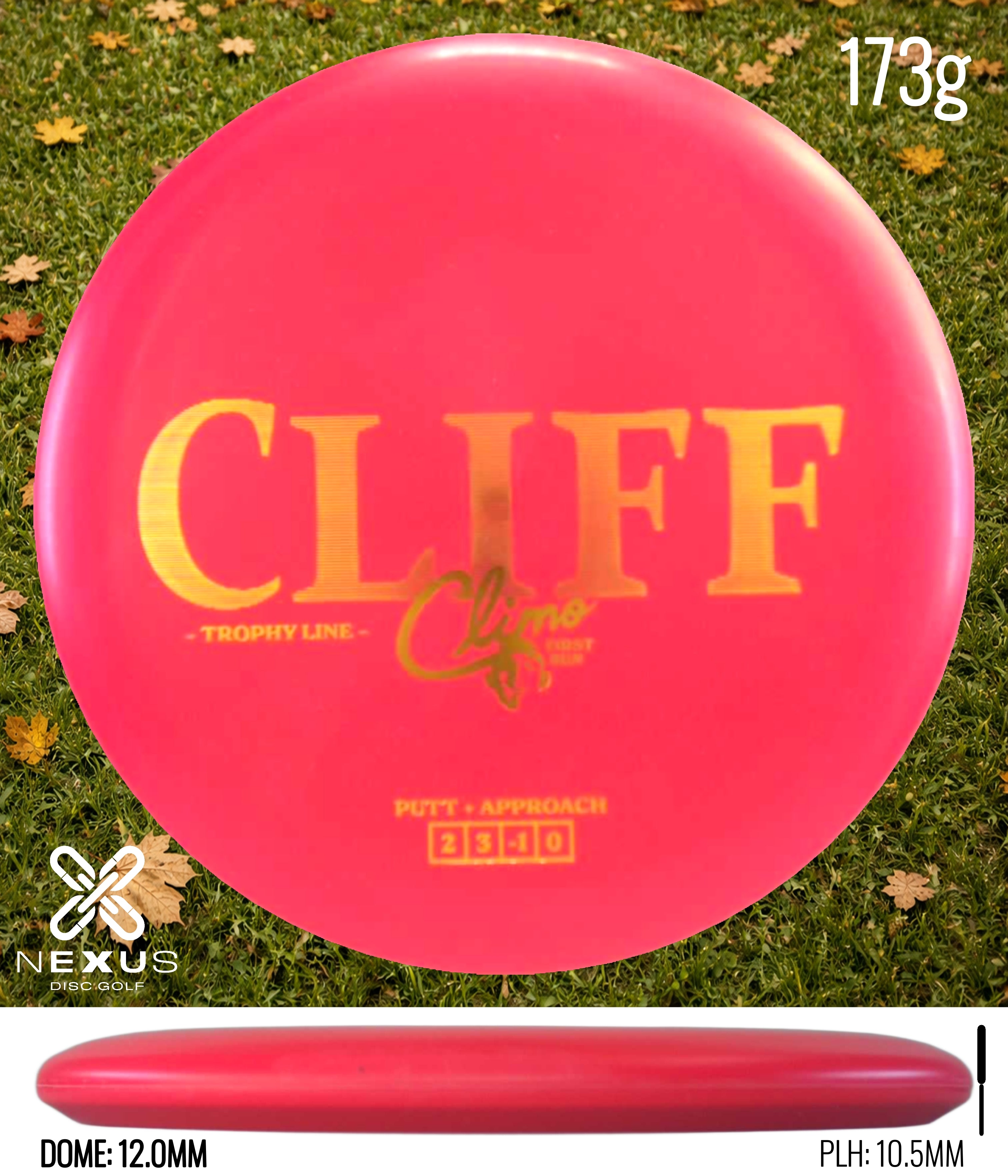 Climo Disc Golf Cliff (Trophy Line)