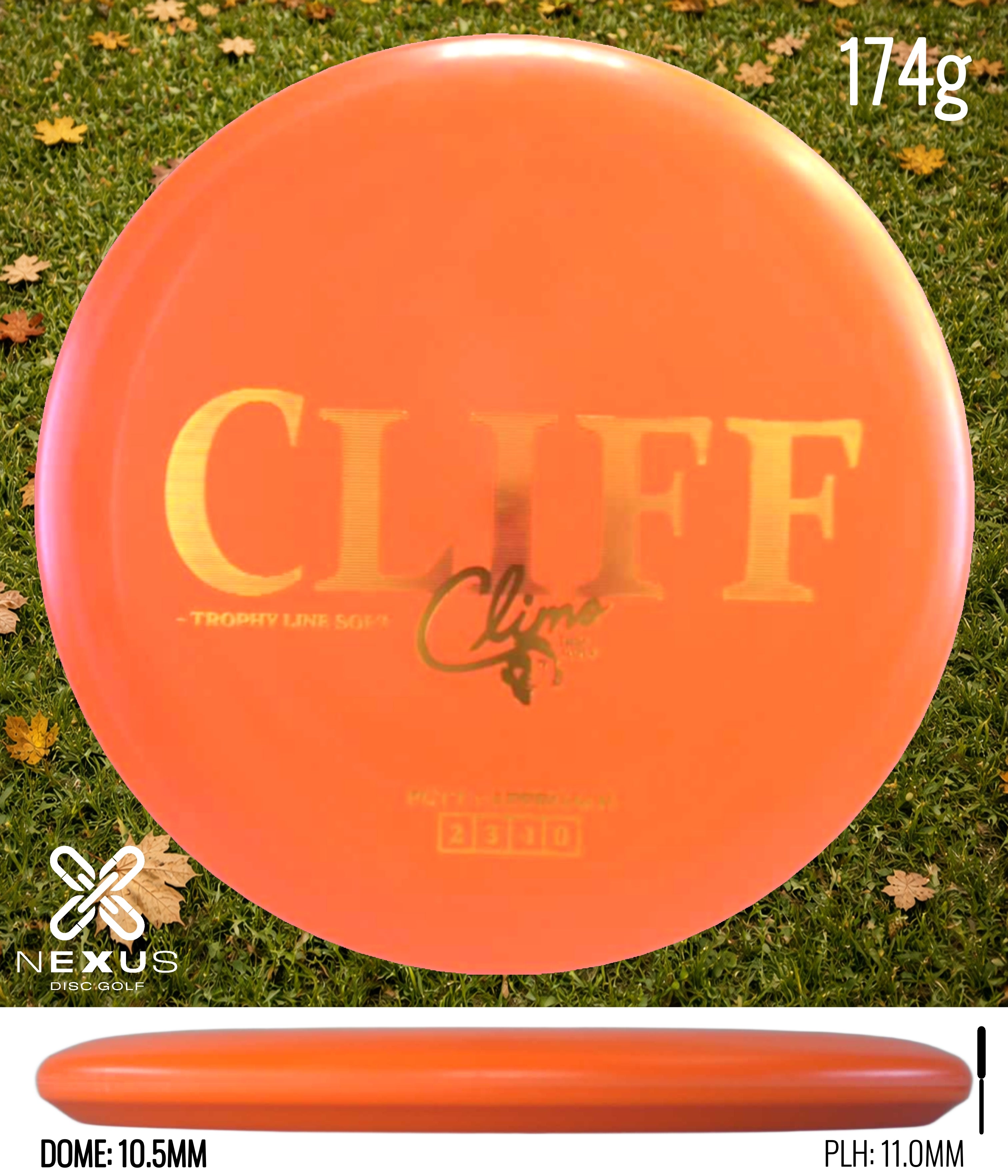 Climo Disc Golf Cliff (Trophy Line Soft)