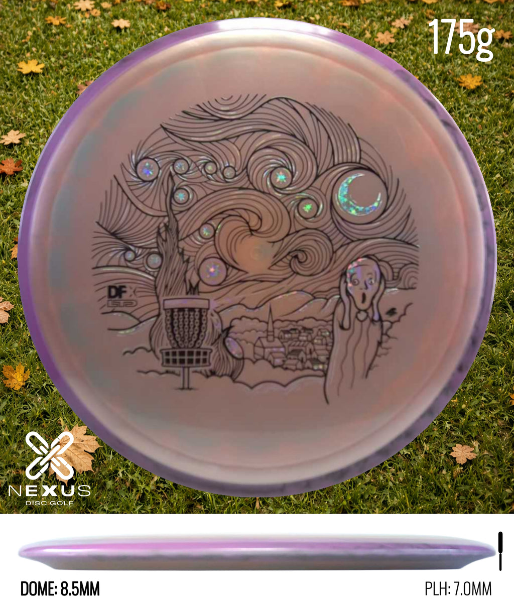 dfx Axiom Crave (Plasma) Pink/Black, Holographic 175g