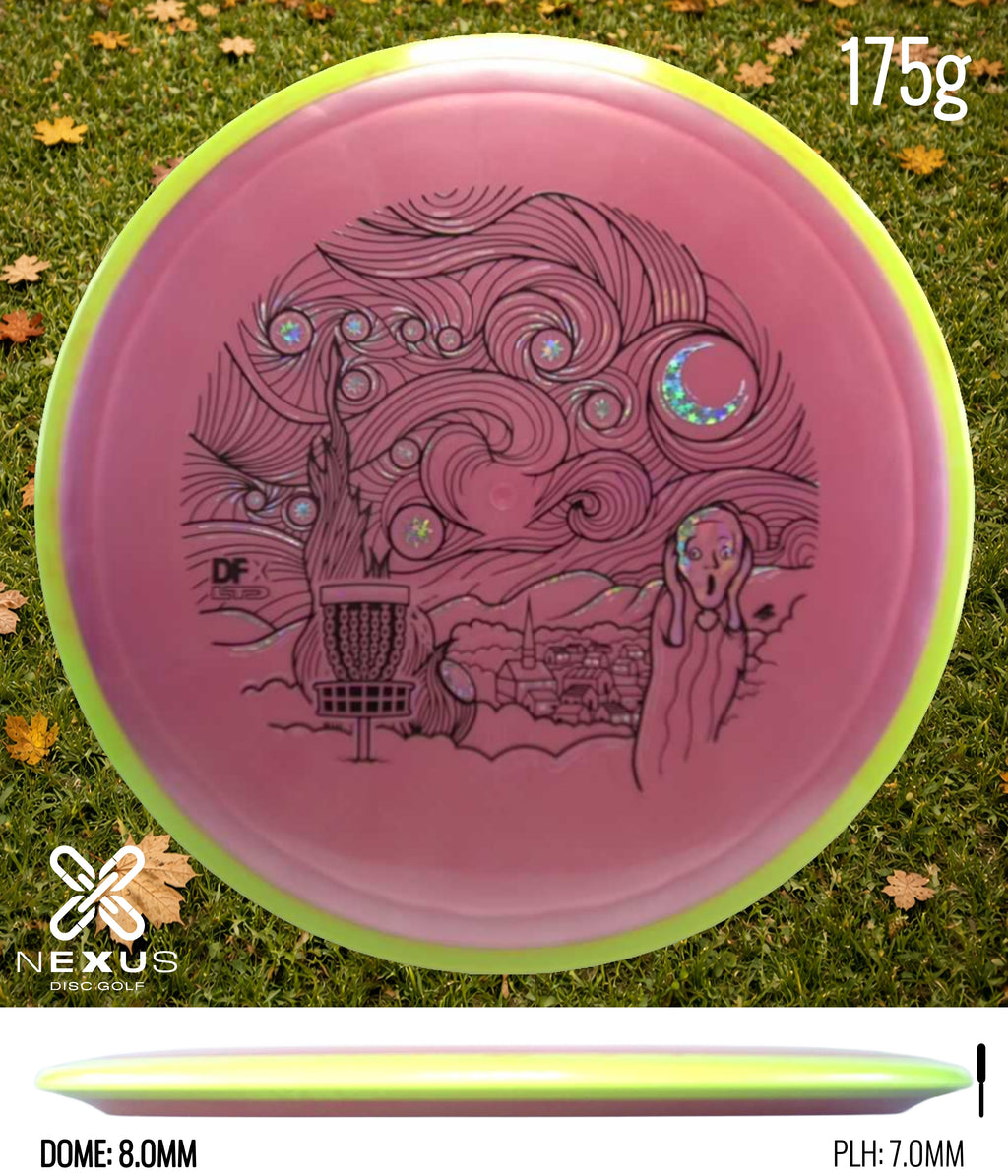 dfx Axiom Crave (Plasma) Pink/Black, Holographic 175g