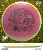 dfx Axiom Crave (Plasma) Pink/Black, Holographic 175g
