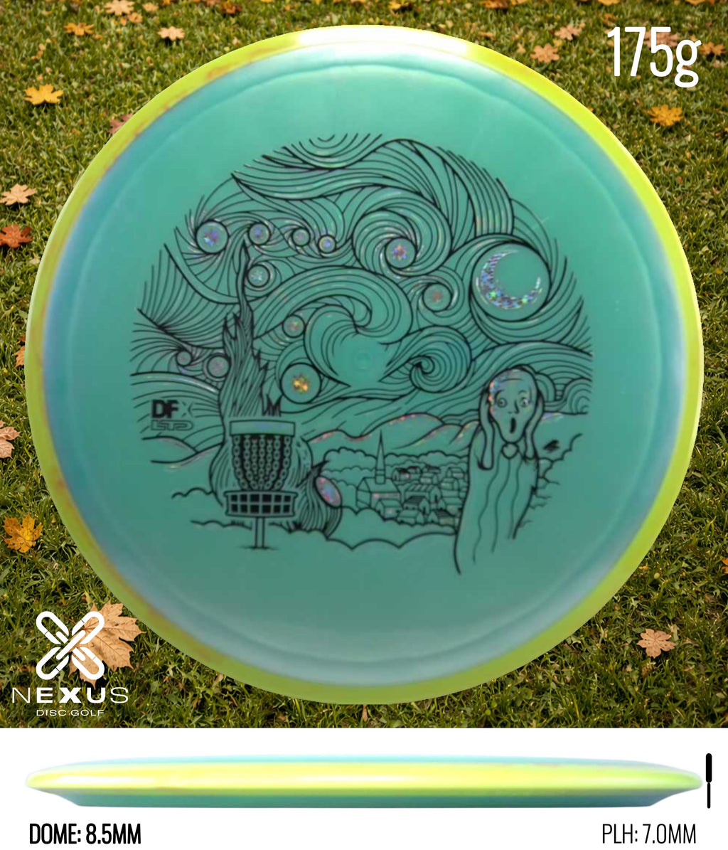dfx Axiom Crave (Plasma) Turquoise/Black, Holographic 175g